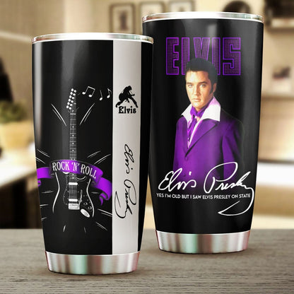 New Premium Elvis Presley Tumbler - EVPLCAO48