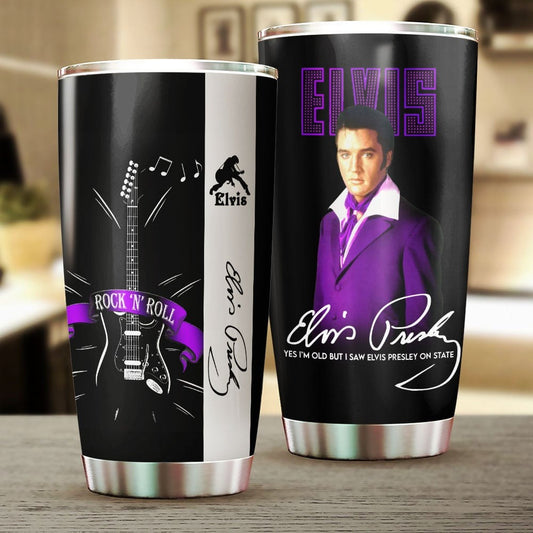 New Premium Elvis Presley Tumbler - EVPLCAO48