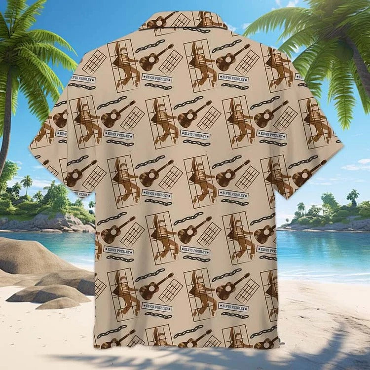 New Premium Elvis Presley  Unisex Hawaiian Shirt - EVPLCAO114