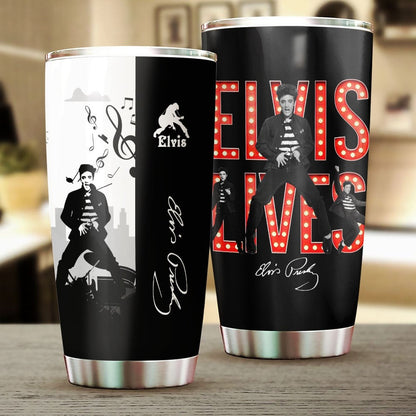 New Premium Elvis Presley Tumbler - EVPLCAO49