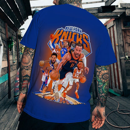 LIMITED EDITION - NEW CUSTOMIZED NBA04 NY NEW YORK KNICKS T-SHIRT
