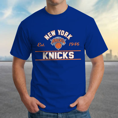 LIMITED EDITION - NEW CUSTOMIZED NBA04 NY NEW YORK KNICKS T-SHIRT