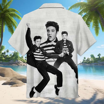 New Premium Elvis Presley  Unisex Hawaiian Shirt - EVPLCAO117