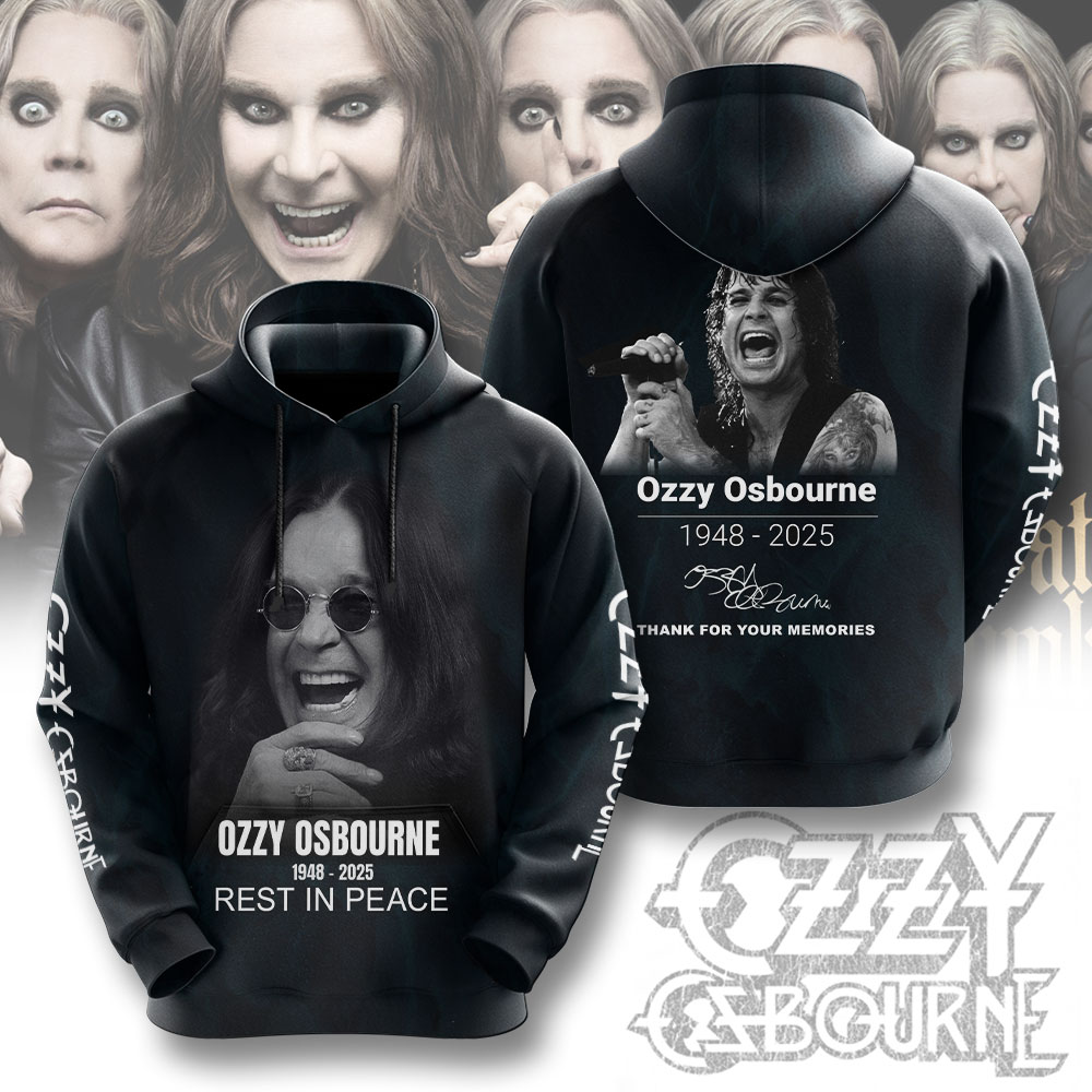 NEW PREMIUM BLACK SABBATH x OZZY OSBOURNE UNISEX SHIRT