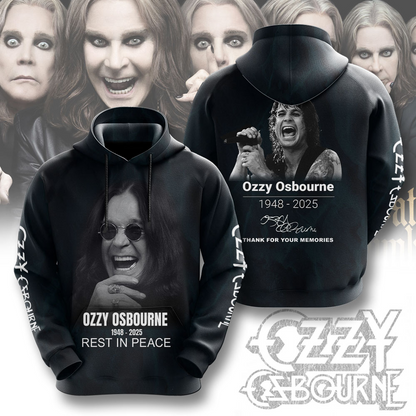 NEW PREMIUM BLACK SABBATH x OZZY OSBOURNE UNISEX SHIRT