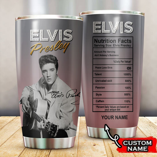 New Premium Elvis Presley Tumbler - EVPLCAO55