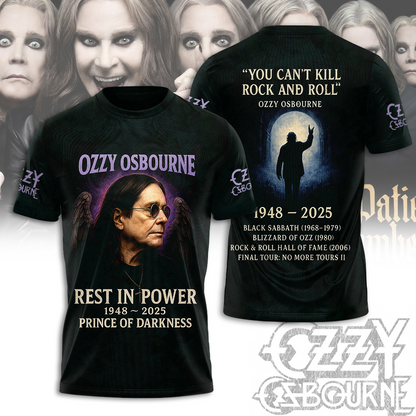 NEW PREMIUM BLACK SABBATH x OZZY OSBOURNE UNISEX SHIRT