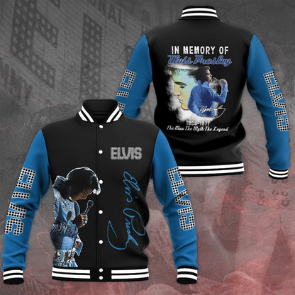 New Premium Elvis Presley Baseball Jacket - EVPLCAO72