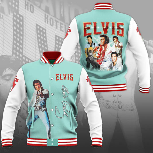 New Premium Elvis Presley Baseball Jacket - EVPLCAO75