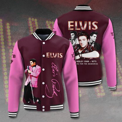 New Premium Elvis Presley Baseball Jacket - EVPLCAO77