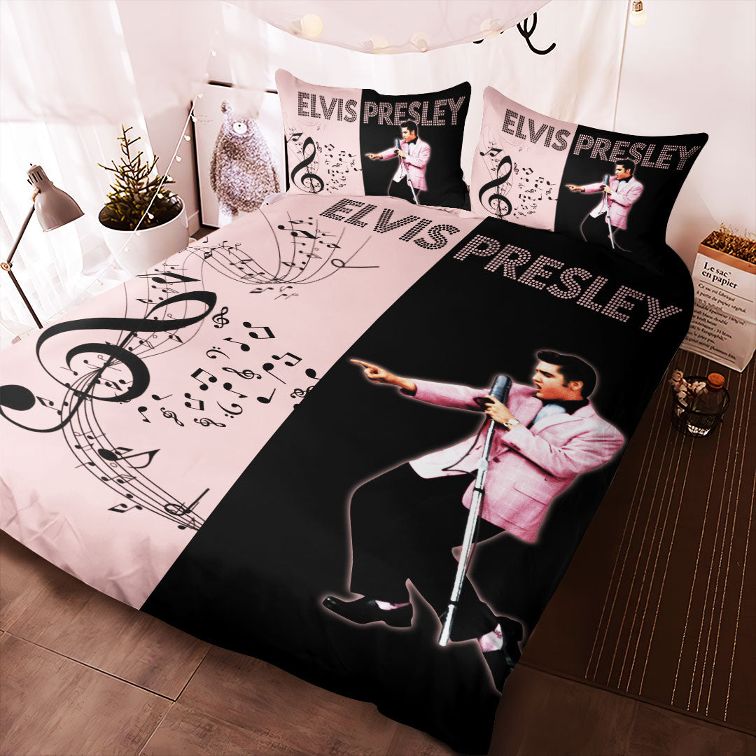 New Premium Elvis Presley Bedding Set - EVPLCAO01