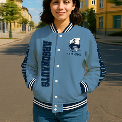 CFL 2025 Personalized Baseball Jacket