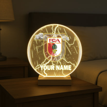 Bundesliga Circular Acrylic LED Night Light