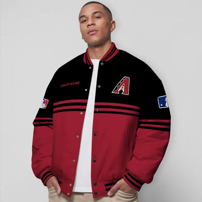 LIMITED EDITION - NEW CUSTOMIZED MLB07 ADS ARIZONA DIAMONDBACKS BASEBALL JACKET