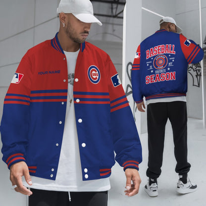 LIMITED EDITION - NEW CUSTOMIZED MLB04 CCS CHICAGO CUBS BASEBALL JACKET