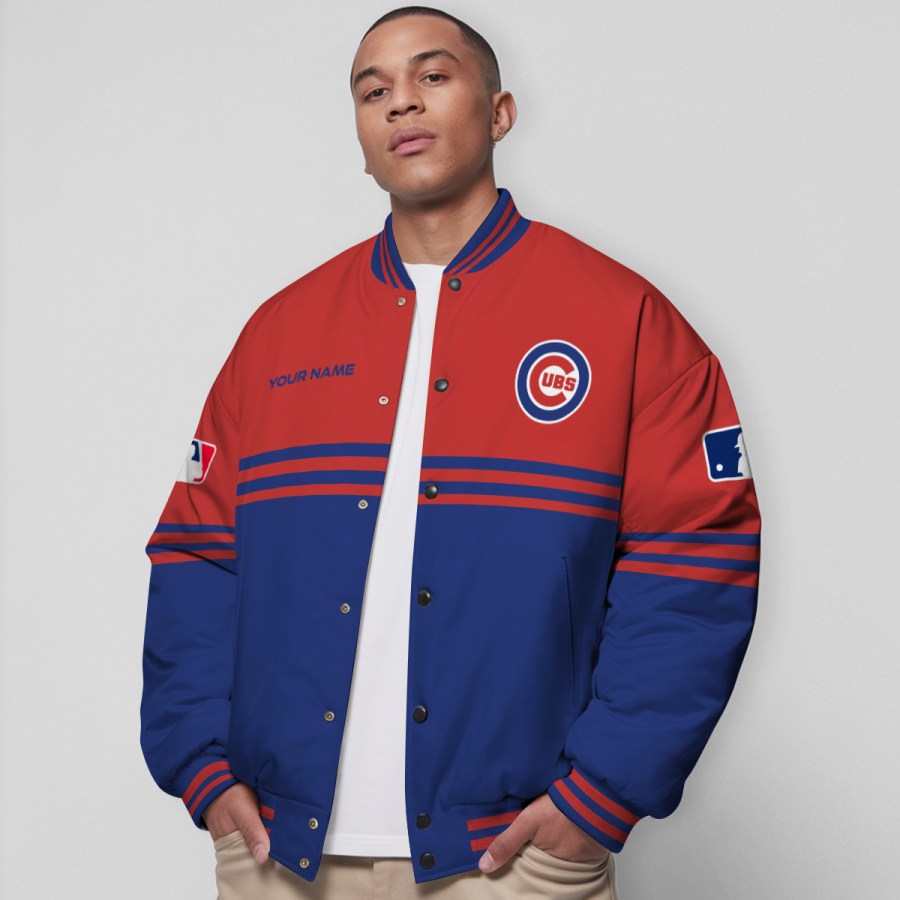 LIMITED EDITION - NEW CUSTOMIZED MLB04 CCS CHICAGO CUBS BASEBALL JACKET