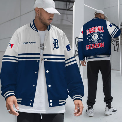 LIMITED EDITION - NEW CUSTOMIZED MLB16 DTS DETROIT TIGERS BASEBALL JACKET