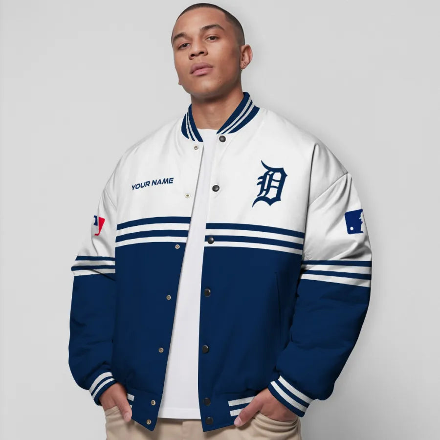 LIMITED EDITION - NEW CUSTOMIZED MLB16 DTS DETROIT TIGERS BASEBALL JACKET