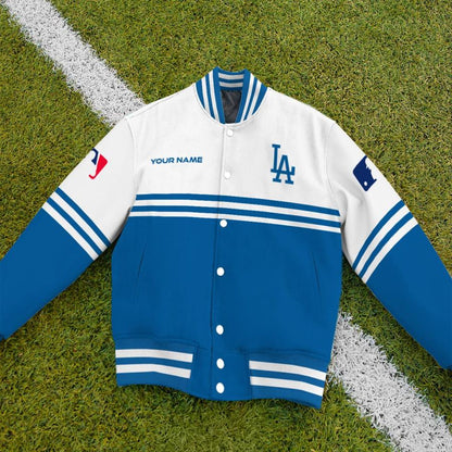 LIMITED EDITION - NEW CUSTOMIZED MLB02 LAD LOS ANGELES DODGERS BASEBALL JACKET