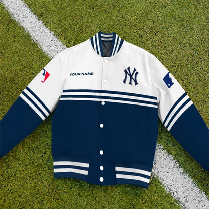 LIMITED EDITION - NEW CUSTOMIZED MLB01 NYY NEW YORK YANKEES BASEBALL JACKET