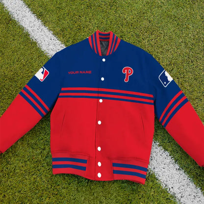 LIMITED EDITION - NEW CUSTOMIZED MLB11 PPS PHILADELPHIA PHILLIES BASEBALL JACKET