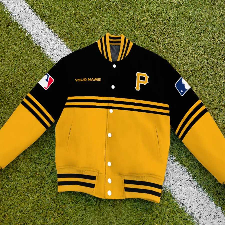 LIMITED EDITION - NEW CUSTOMIZED MLB29 PHP PITTSBURGH PIRATES BASEBALL JACKET