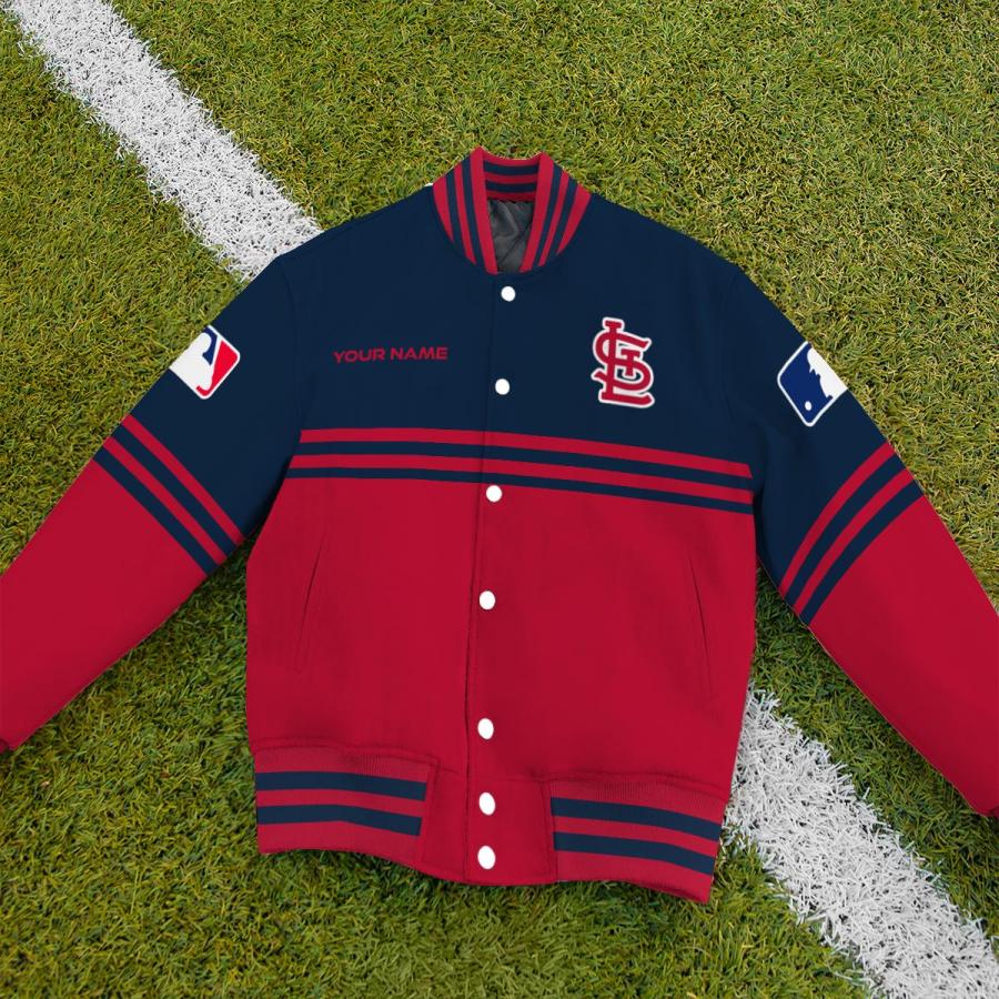 LIMITED EDITION - NEW CUSTOMIZED MLB24 SLC ST. LOUIS CARDINALS BASEBALL JACKET