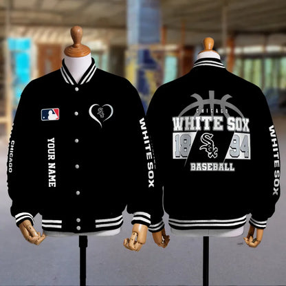 LIMITED EDITION - NEW CUSTOMIZED MLB26 CWS CHICAGO WHITE SOX UNISEX T-SHIRT, POLO, HOODIE & JACKETS