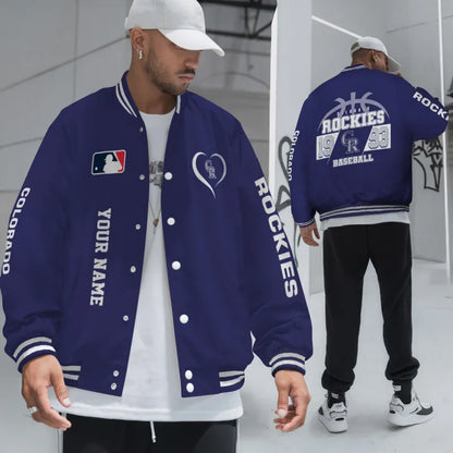 LIMITED EDITION - NEW CUSTOMIZED MLB30 COR COLORADO ROCKIES UNISEX T-SHIRT, POLO, HOODIE & JACKETS