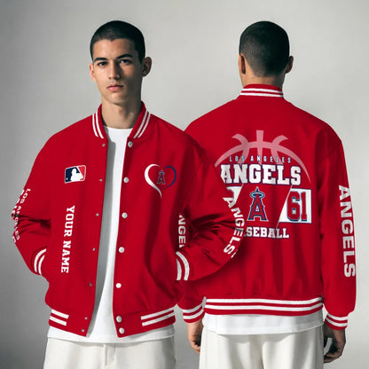 LIMITED EDITION - NEW CUSTOMIZED MLB27 LAA LOS ANGELES ANGELS UNISEX T-SHIRT, POLO, HOODIE & JACKETS