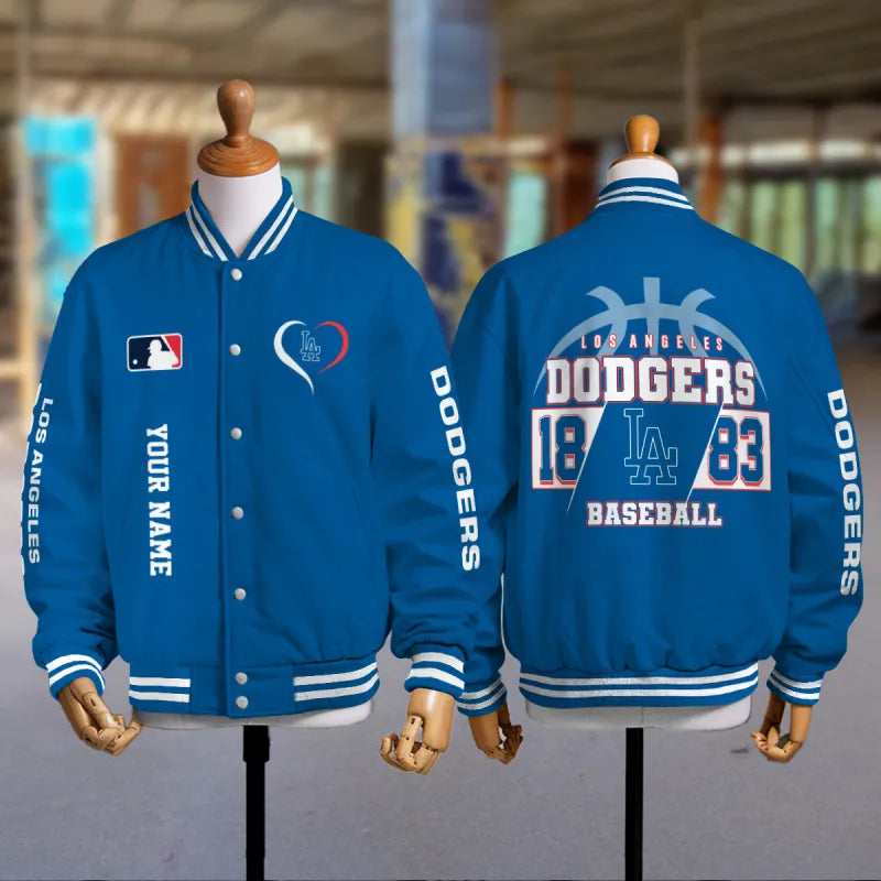 LIMITED EDITION - NEW CUSTOMIZED MLB02 LAD LOS ANGELES DODGERS UNISEX T-SHIRT, POLO, HOODIE & JACKETS