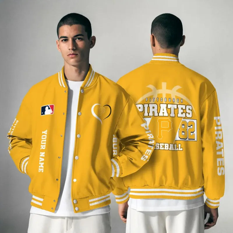 LIMITED EDITION - NEW CUSTOMIZED MLB29 PHP PITTSBURGH PIRATES UNISEX T-SHIRT, POLO, HOODIE & JACKETS