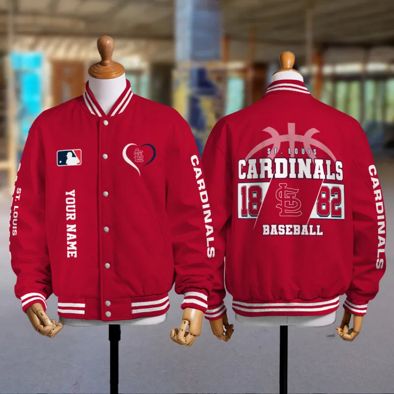 LIMITED EDITION - NEW CUSTOMIZED MLB24 SLC ST. LOUIS CARDINALS UNISEX T-SHIRT, POLO, HOODIE & JACKETS