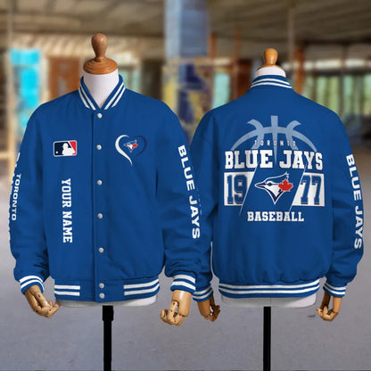 LIMITED EDITION - NEW CUSTOMIZED MLB12 TBJ TORONTO BLUE JAYS UNISEX T-SHIRT, POLO, HOODIE & JACKETS