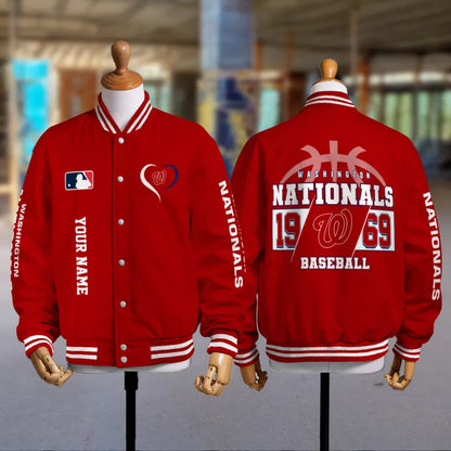 LIMITED EDITION - NEW CUSTOMIZED MLB28 WNS WASHINGTON NATIONALS UNISEX T-SHIRT, POLO, HOODIE & JACKETS