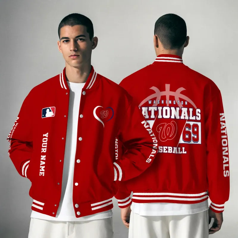 LIMITED EDITION - NEW CUSTOMIZED MLB28 WNS WASHINGTON NATIONALS UNISEX T-SHIRT, POLO, HOODIE & JACKETS