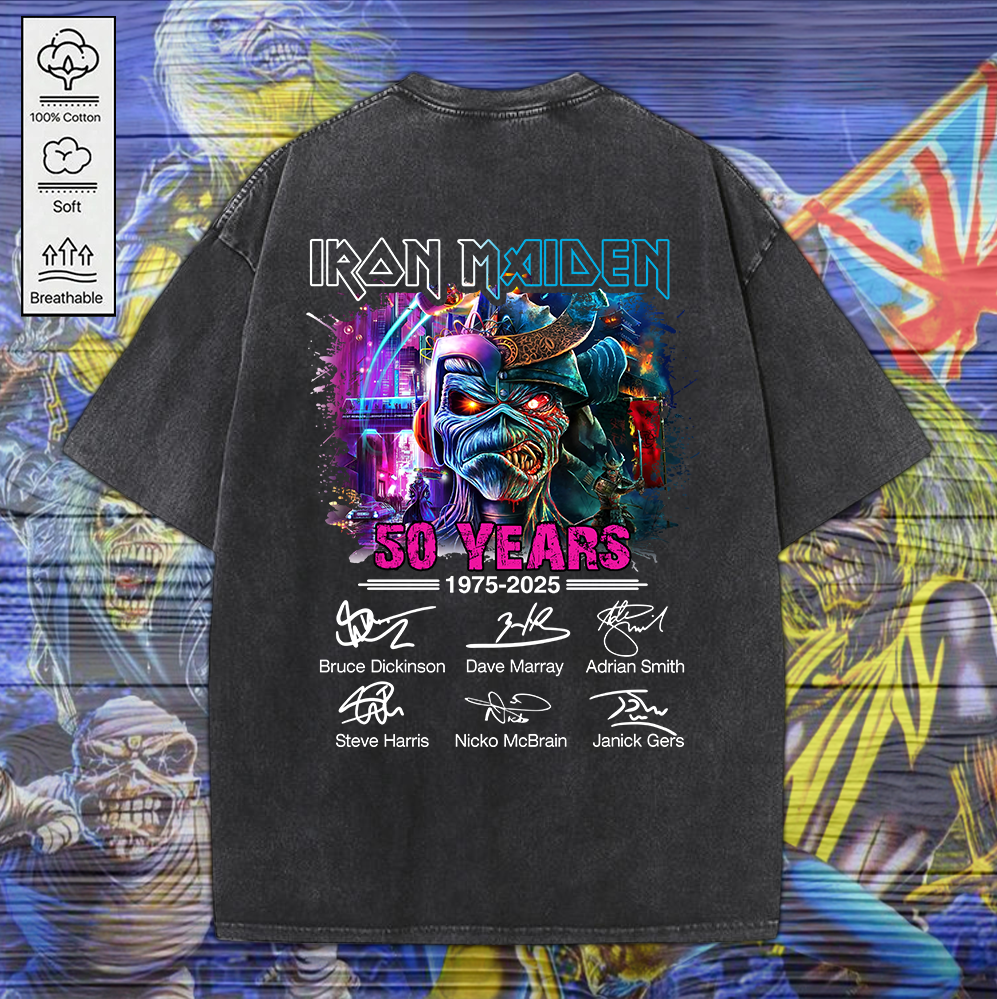 NEW PREMIUM IRON MAIDEN T-SHIRT