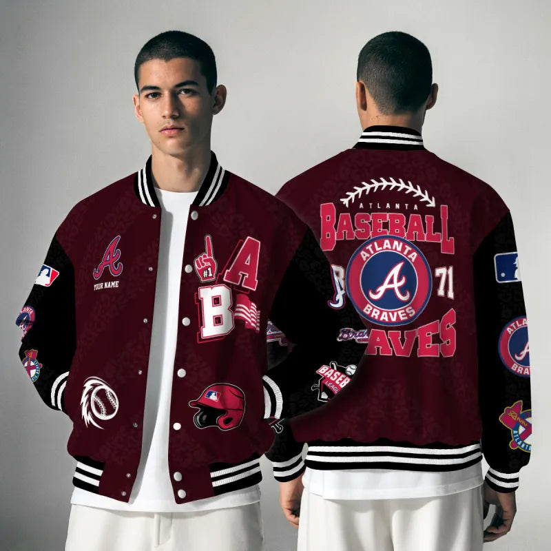 LIMITED EDITION - NEW CUSTOMIZED MLB09 ABS ATLANTA BRAVES UNISEX T-SHIRT, POLO, HOODIE & JACKETS