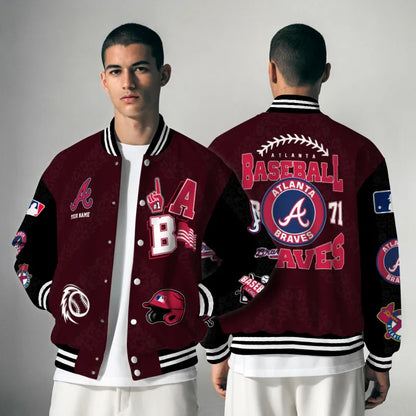 LIMITED EDITION - NEW CUSTOMIZED MLB09 ABS ATLANTA BRAVES UNISEX T-SHIRT, POLO, HOODIE & JACKETS