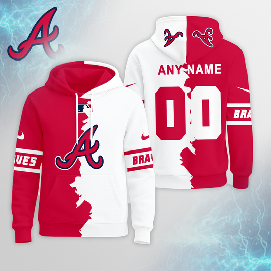 LIMITED EDITION - NEW CUSTOMIZED MLB09 ABS ATLANTA BRAVES UNISEX T-SHIRT, POLO, HOODIE & JACKETS