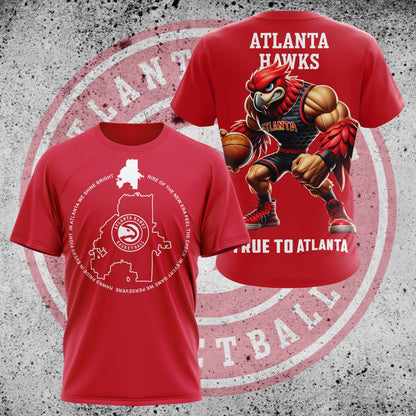 LIMITED EDITION - NEW CUSTOMIZED NBA17 AH ATLANTA HAWKS UNISEX T-SHIRT, POLO, HOODIE & JACKETS