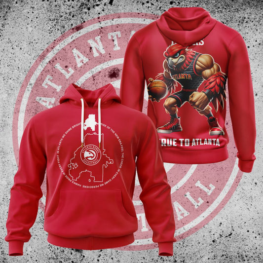 LIMITED EDITION - NEW CUSTOMIZED NBA17 AH ATLANTA HAWKS UNISEX T-SHIRT, POLO, HOODIE & JACKETS