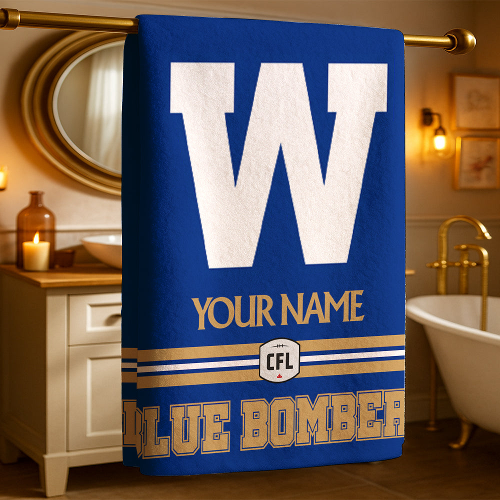 New CFL Personalized Beach & Bath Towel