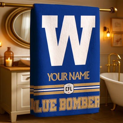 New CFL Personalized Beach & Bath Towel