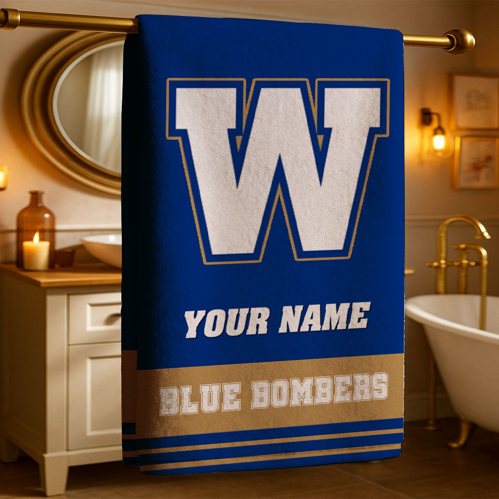 New CFL Personalized Beach & Bath Towel
