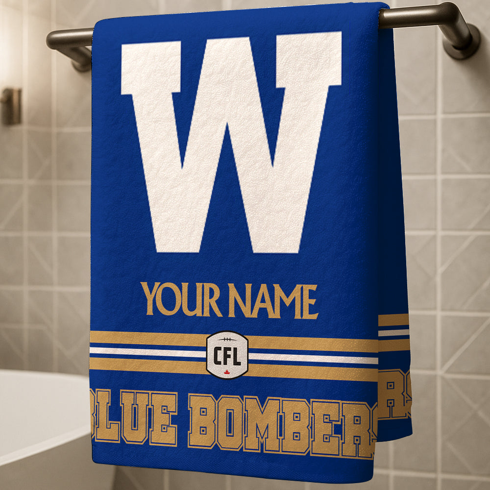 New CFL Personalized Beach & Bath Towel