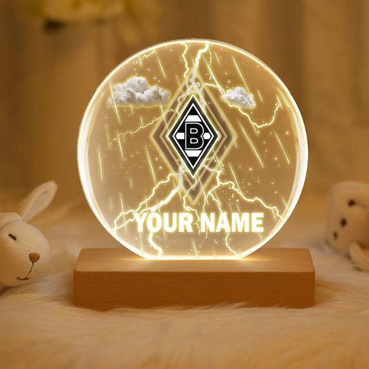 Bundesliga Circular Acrylic LED Night Light