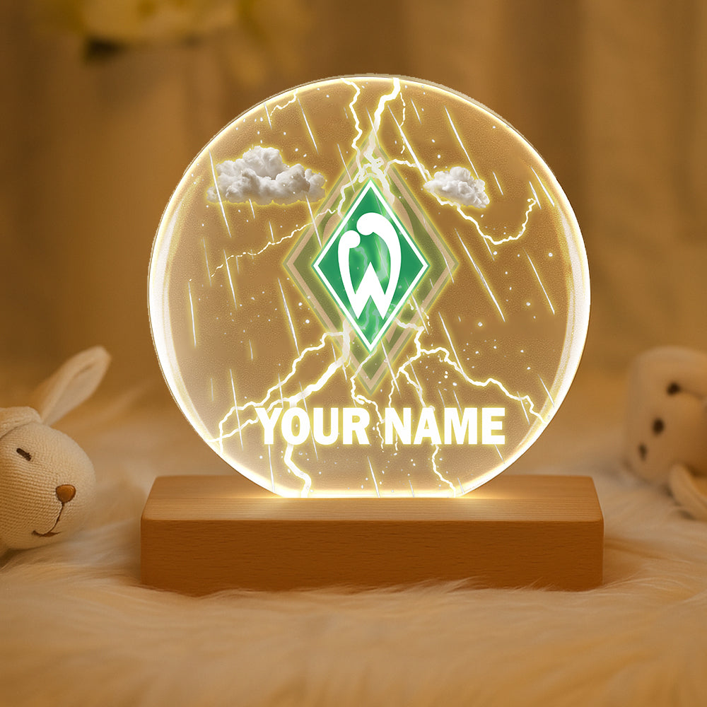 Bundesliga Circular Acrylic LED Night Light