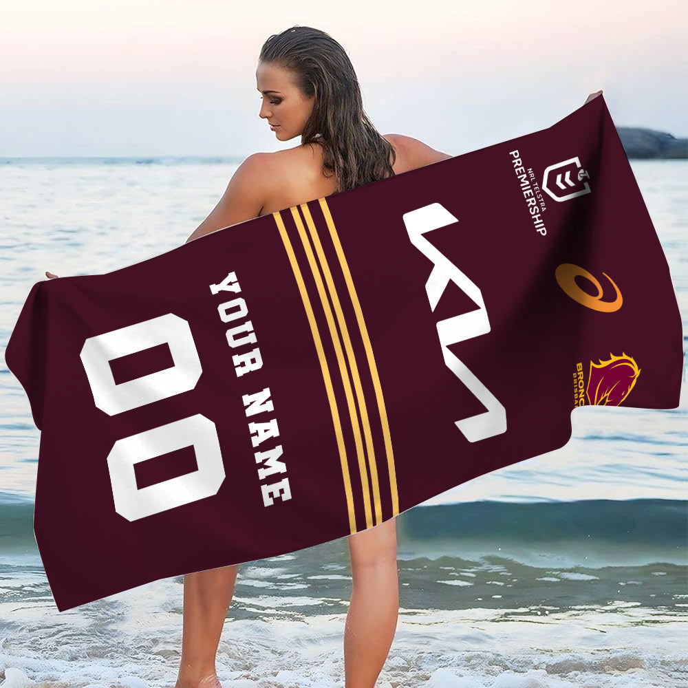 LIMITED EDITION - NEW 01 BBC PERSONALIZED BEACH TOWEL GIFT FOR FANS