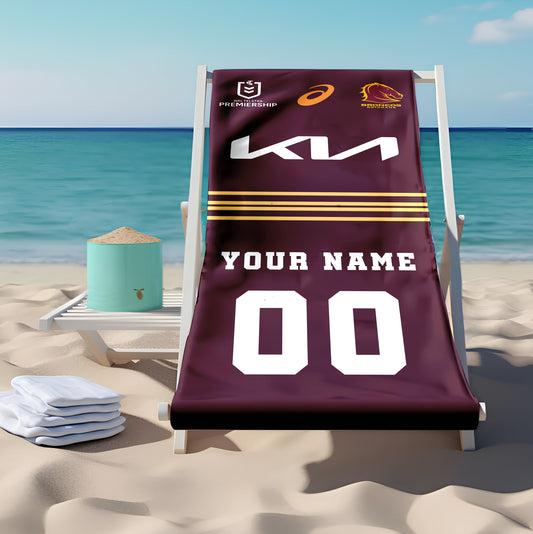 LIMITED EDITION - NEW 01 BBC PERSONALIZED BEACH TOWEL GIFT FOR FANS